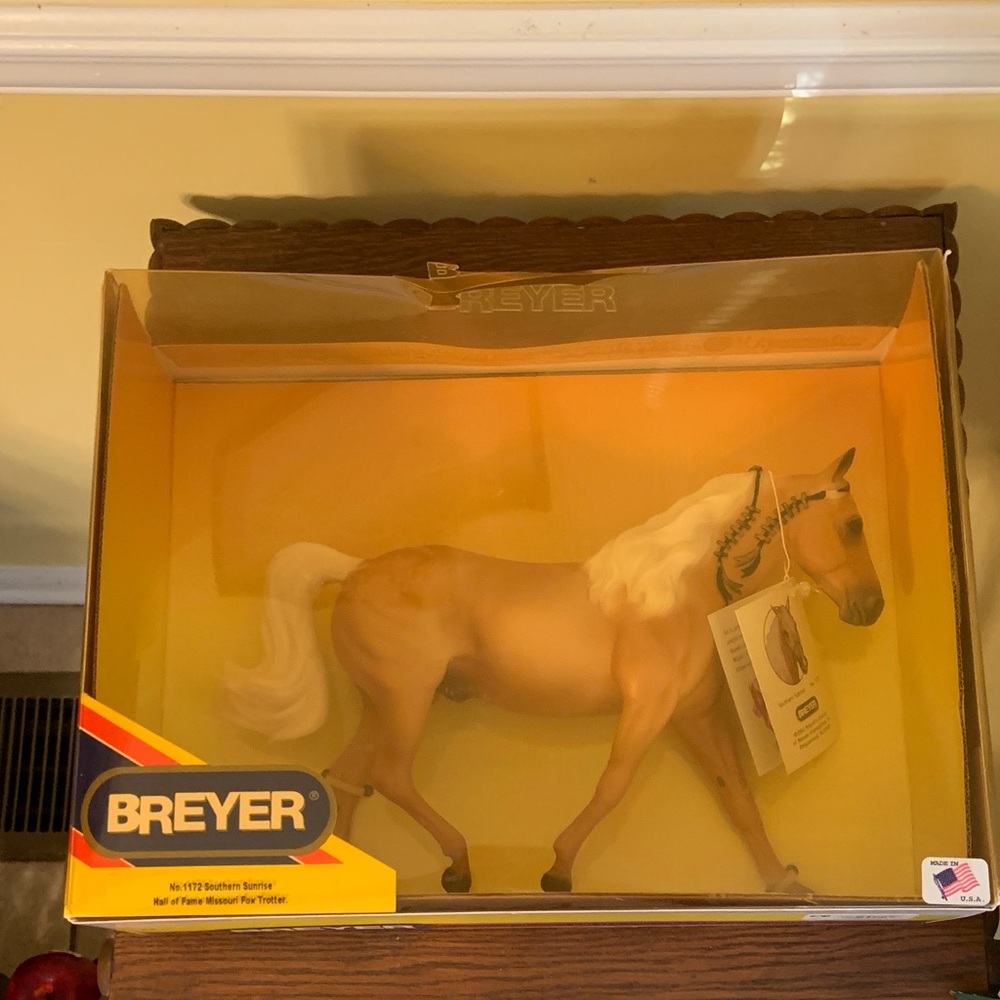 Vintage Breyer Palomino Missouri Fox Trotter Horse # 1172 2002 New in Box